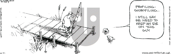 Non Sequitur on Friday June 21, 2002 Comic Strip
