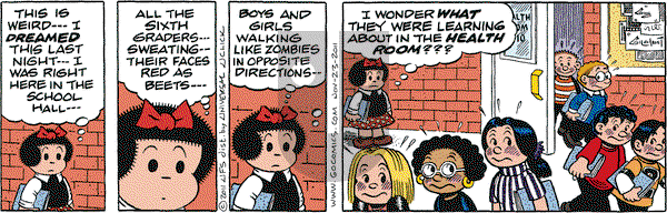 Nancy on Wednesday November 23, 2011 Comic Strip