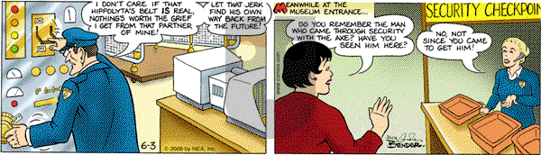 Alley Oop on Wednesday June 3, 2009 Comic Strip