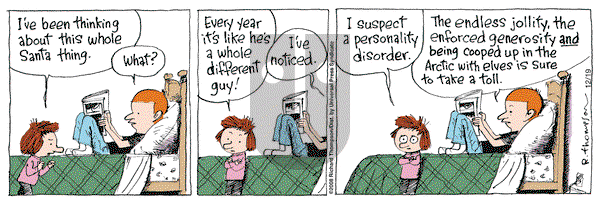 Cul de Sac on Friday December 19, 2008 Comic Strip