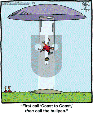 In the Bleachers on Wednesday June 6, 2018 Comic Strip