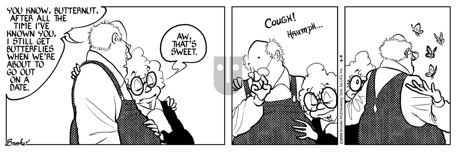 9 Chickweed Lane - Wednesday April 9, 2003 Comic Strip