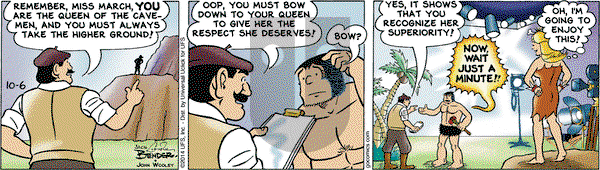 Alley Oop on Monday October 6, 2014 Comic Strip