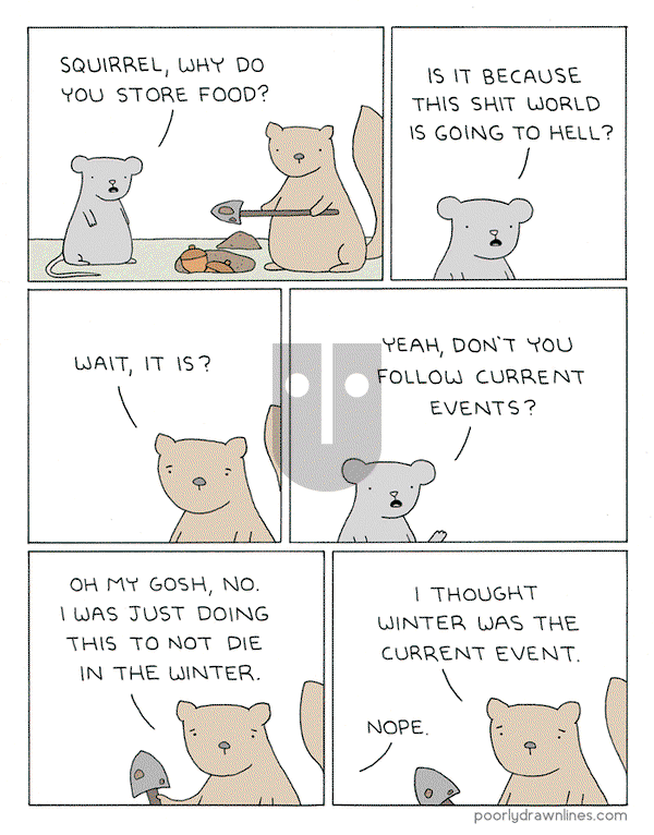 Poorly Drawn Lines on Wednesday October 11, 2017 Comic Strip