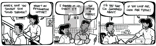 JumpStart on Monday January 22, 2001 Comic Strip