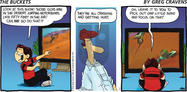 The Buckets on Sunday June 15, 2014 Comic Strip