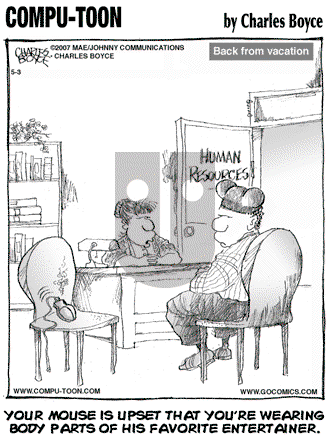 Compu-toon on Thursday May 3, 2007 Comic Strip