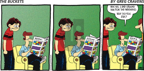 The Buckets on Sunday January 15, 2017 Comic Strip