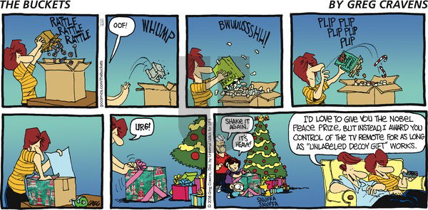 The Buckets on Sunday December 18, 2016 Comic Strip