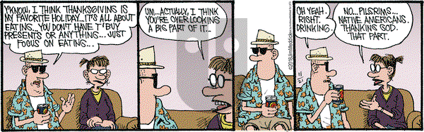 Monty on Wednesday November 21, 2018 Comic Strip