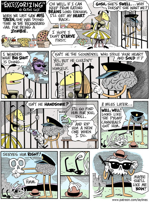 Lay Lines on Monday April 25, 2022 Comic Strip