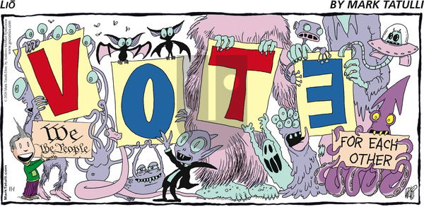 Lio on Sunday November 1, 2020 Comic Strip