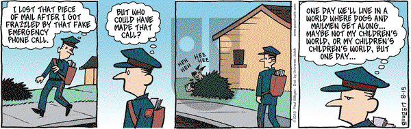 Pooch Cafe on Thursday August 15, 2013 Comic Strip
