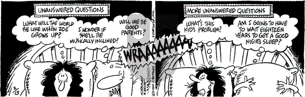 Baby Blues on Tuesday February 13, 1990 Comic Strip