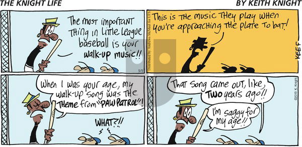 The Knight Life on Sunday May 5, 2019 Comic Strip