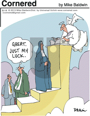 Cornered on Friday June 14, 2013 Comic Strip