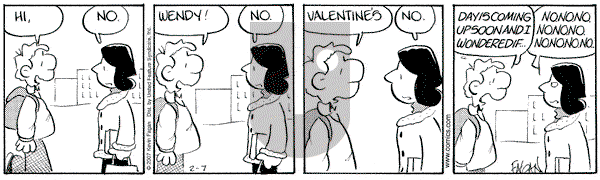 Drabble on Wednesday February 7, 2007 Comic Strip