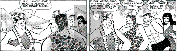 Alley Oop on Wednesday June 13, 2007 Comic Strip