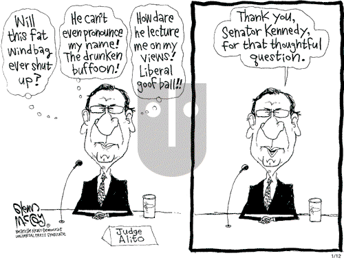 Glenn McCoy on Thursday January 12, 2006 Comic Strip