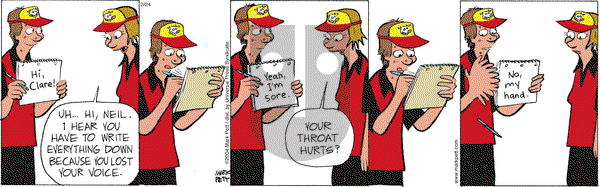 Lucky Cow - Tuesday February 24, 2004 Comic Strip