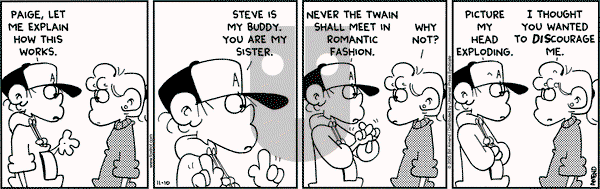 FoxTrot on Thursday November 10, 2005 Comic Strip