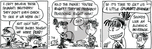 Heart of the City on Thursday July 16, 2015 Comic Strip