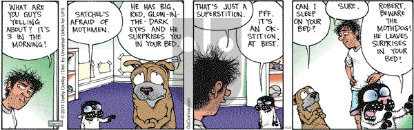 Get Fuzzy on Saturday October 29, 2011 Comic Strip