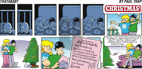 Thatababy on Sunday December 24, 2017 Comic Strip