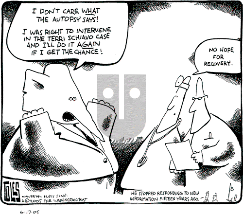 Tom Toles on Friday June 17, 2005 Comic Strip
