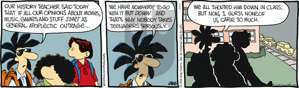 The Buckets on Thursday February 5, 2015 Comic Strip