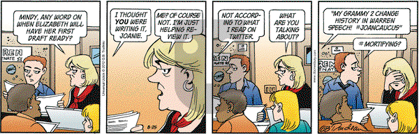 Doonesbury on Saturday August 25, 2012 Comic Strip