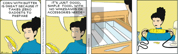 Nancy on Friday March 28, 2025 Comic Strip