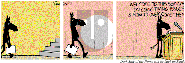 Dark Side of the Horse on Friday January 24, 2014 Comic Strip