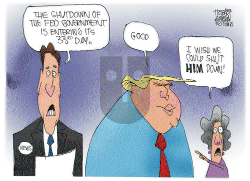 Jerry Holbert on Thursday January 24, 2019 Comic Strip