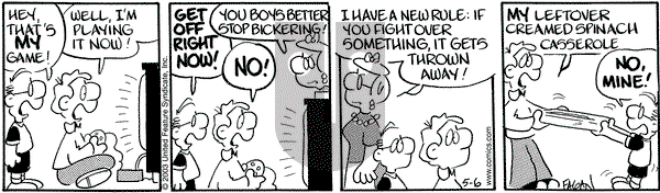 Drabble on Tuesday May 6, 2003 Comic Strip