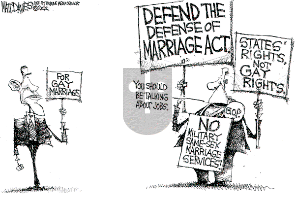 Matt Davies on Tuesday May 15, 2012 Comic Strip