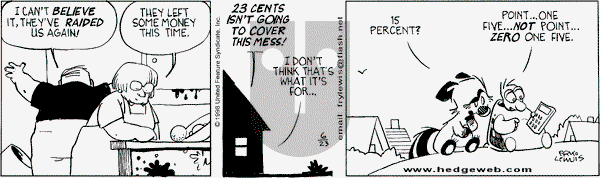 Over the Hedge on Tuesday June 23, 1998 Comic Strip
