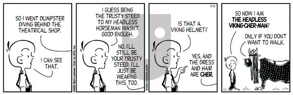 Cow and Boy Classics on Thursday October 26, 2006 Comic Strip
