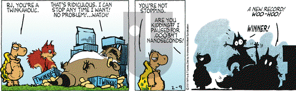 Over the Hedge on Tuesday February 9, 2021 Comic Strip