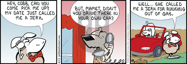 DeFlocked on Thursday August 13, 2020 Comic Strip