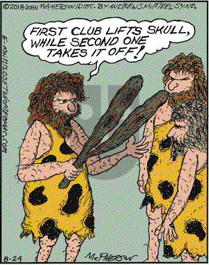 Close to Home on Friday August 24, 2018 Comic Strip