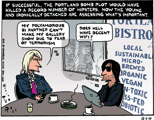 Ted Rall on Friday December 3, 2010 Comic Strip