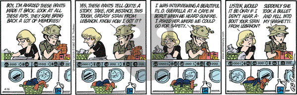 Doonesbury on Thursday April 16, 2015 Comic Strip