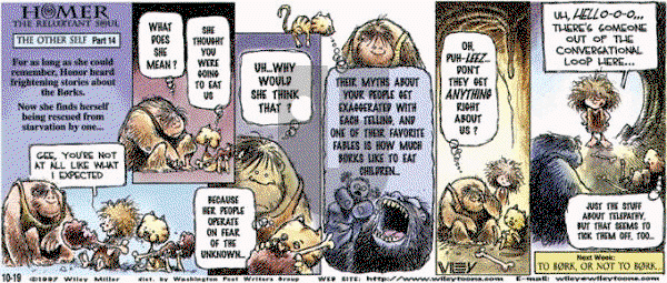 Non Sequitur on Friday March 12, 1999 Comic Strip