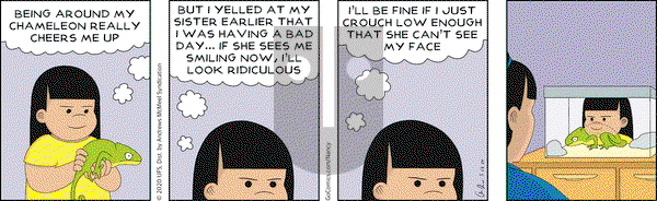 Nancy on Wednesday May 13, 2020 Comic Strip