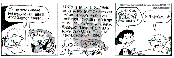 Soup to Nutz - Old on Friday February 2, 2007 Comic Strip