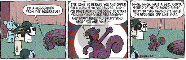 Pooch Cafe on Monday August 17, 2009 Comic Strip