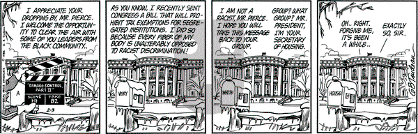 Doonesbury on Wednesday February 3, 1982 Comic Strip