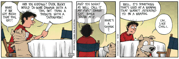 Get Fuzzy on Friday May 20, 2005 Comic Strip