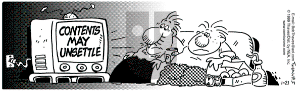 Frank and Ernest on Thursday January 21, 1999 Comic Strip